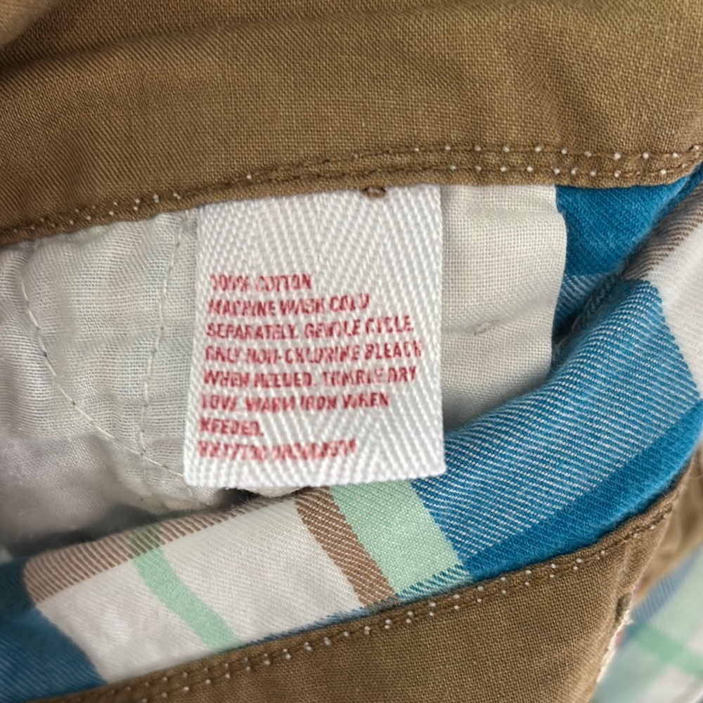 Mossimo Supply Co. Blue and White Cargo Shorts - Picture 5 of 5